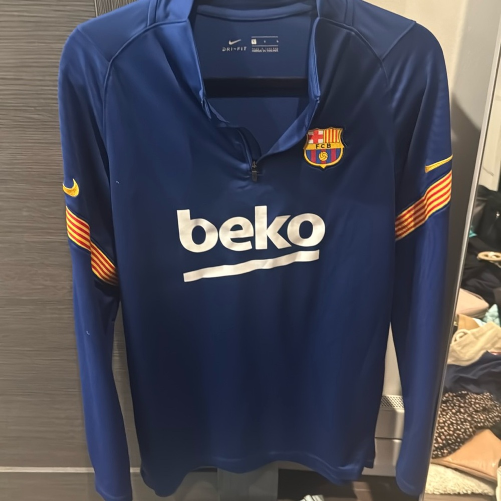 FC Barcelona Nike Long Sleeve QZIP Unisex